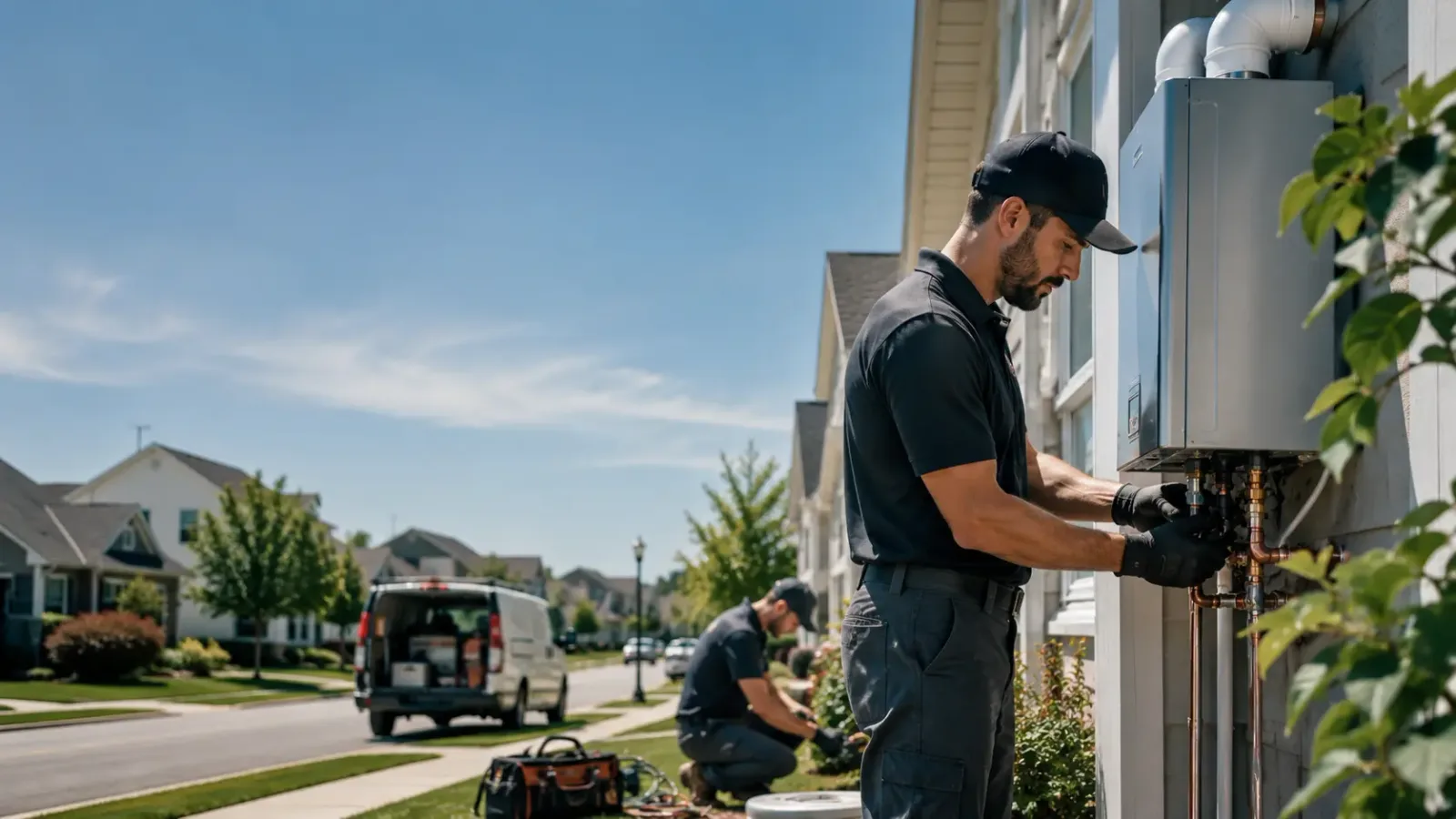 Tankless Water Heater Installation in Hunter, AR